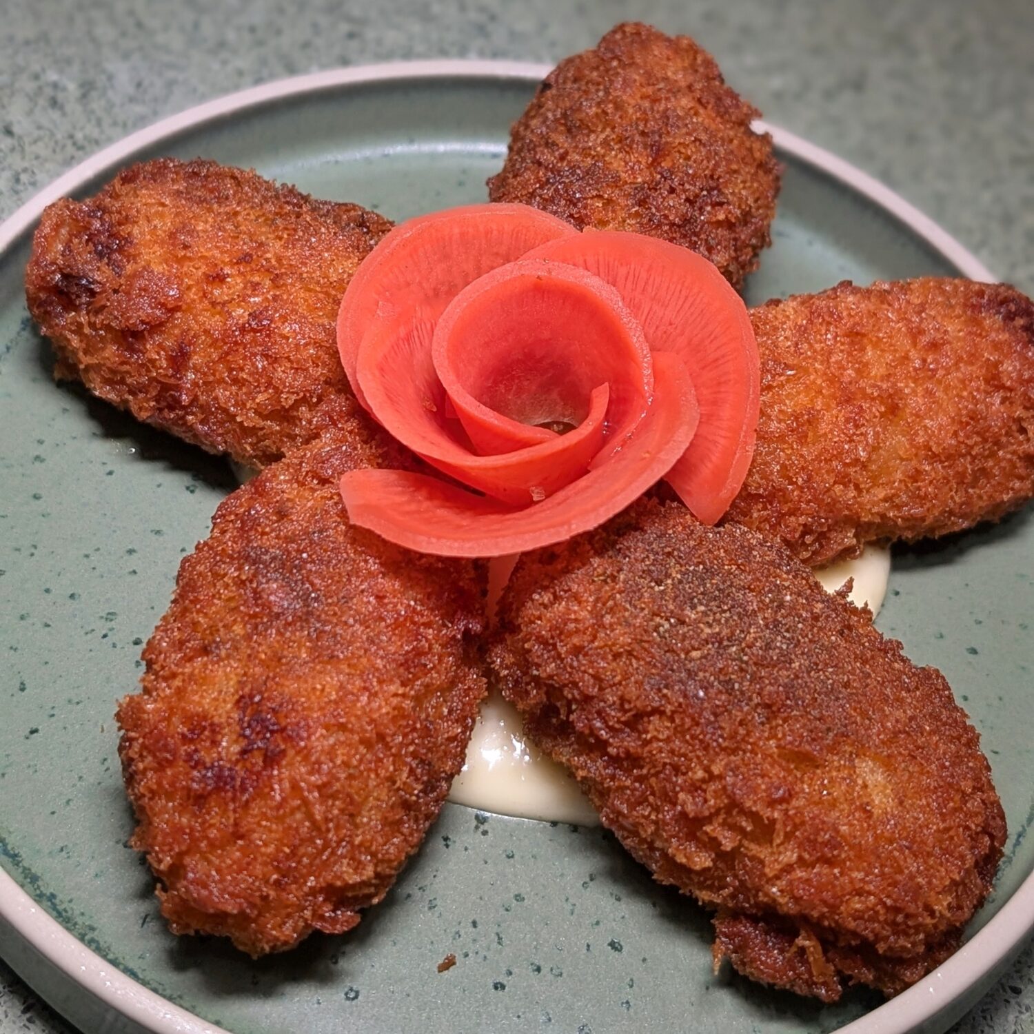 Flamingo Coffee and Wine Fried Oysters