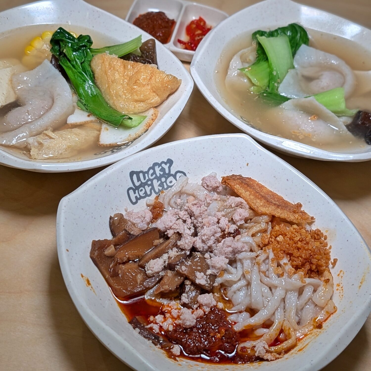 Lucky Her Kiao Handmade Fish Noodles Set