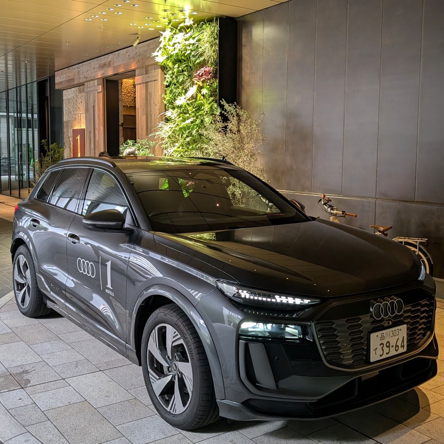 1 Hotel Tokyo Audi Electric Vehicle Experience