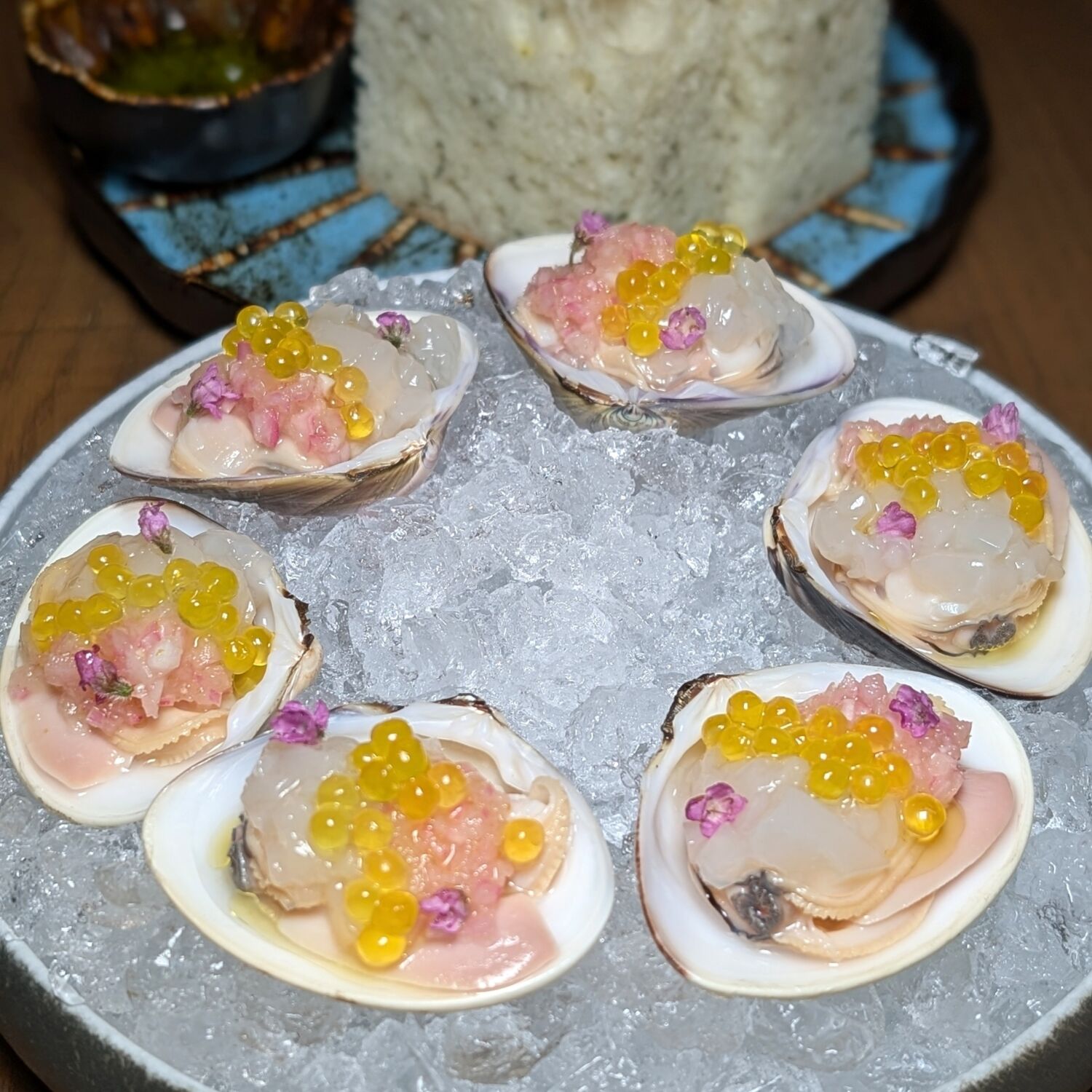 1 Hotel Tokyo NiNi Hamaguri Clams in the Half Shell