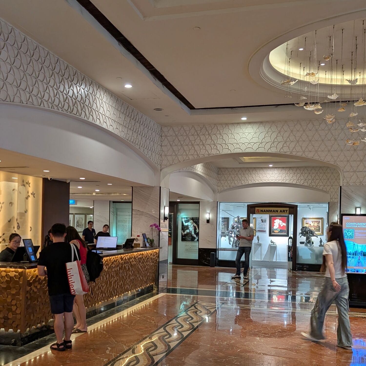 Orchard Rendezvous Hotel Singapore Reception
