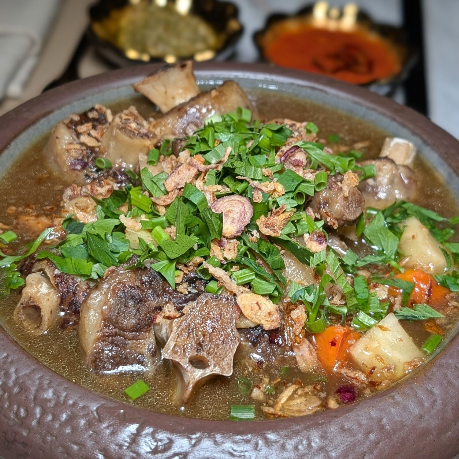 Varel Singapore Hathaway Autograph Wagyu Buntut Broth