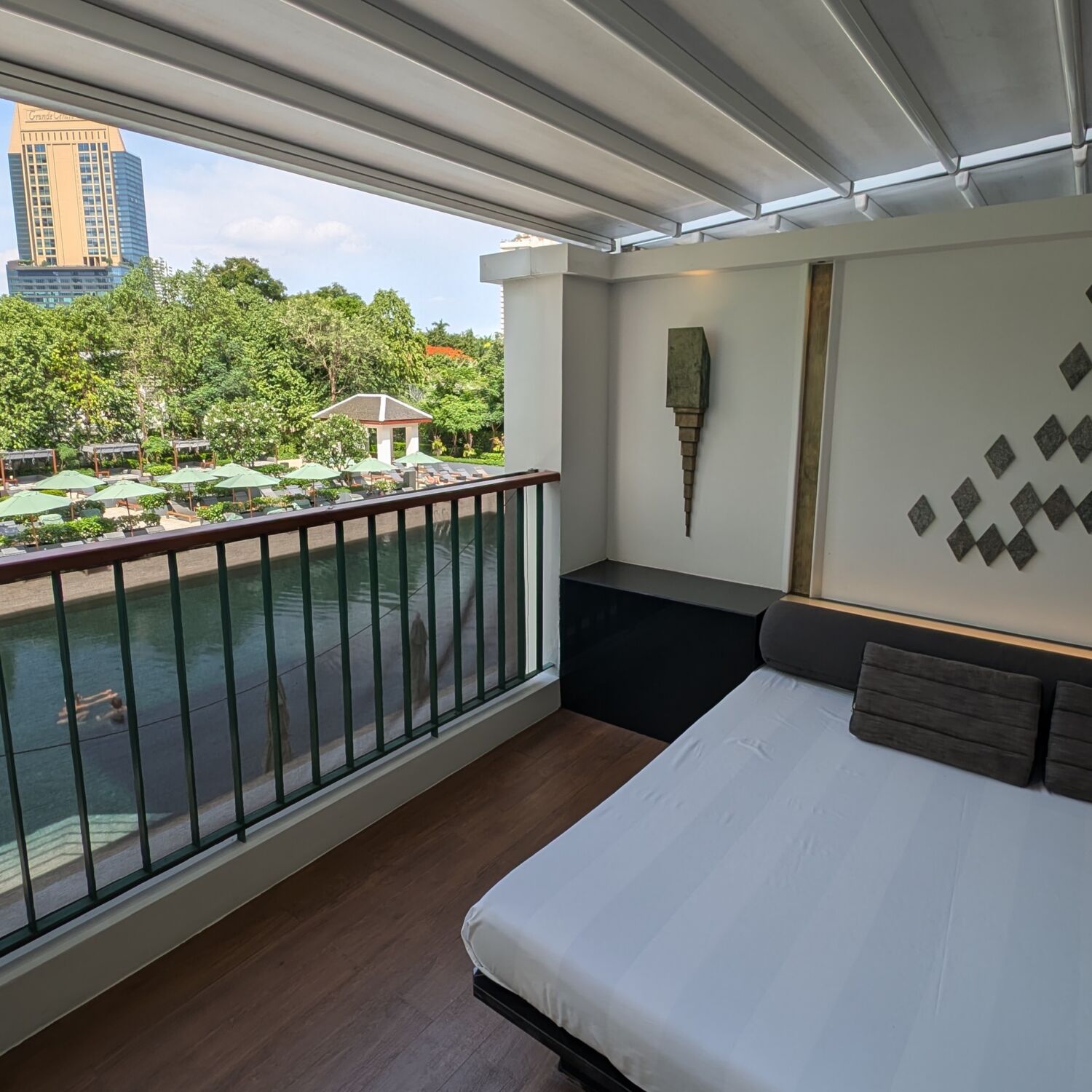 The Sukhothai Bangkok Sukhothai Club Wing Club Balcony Room Balcony
