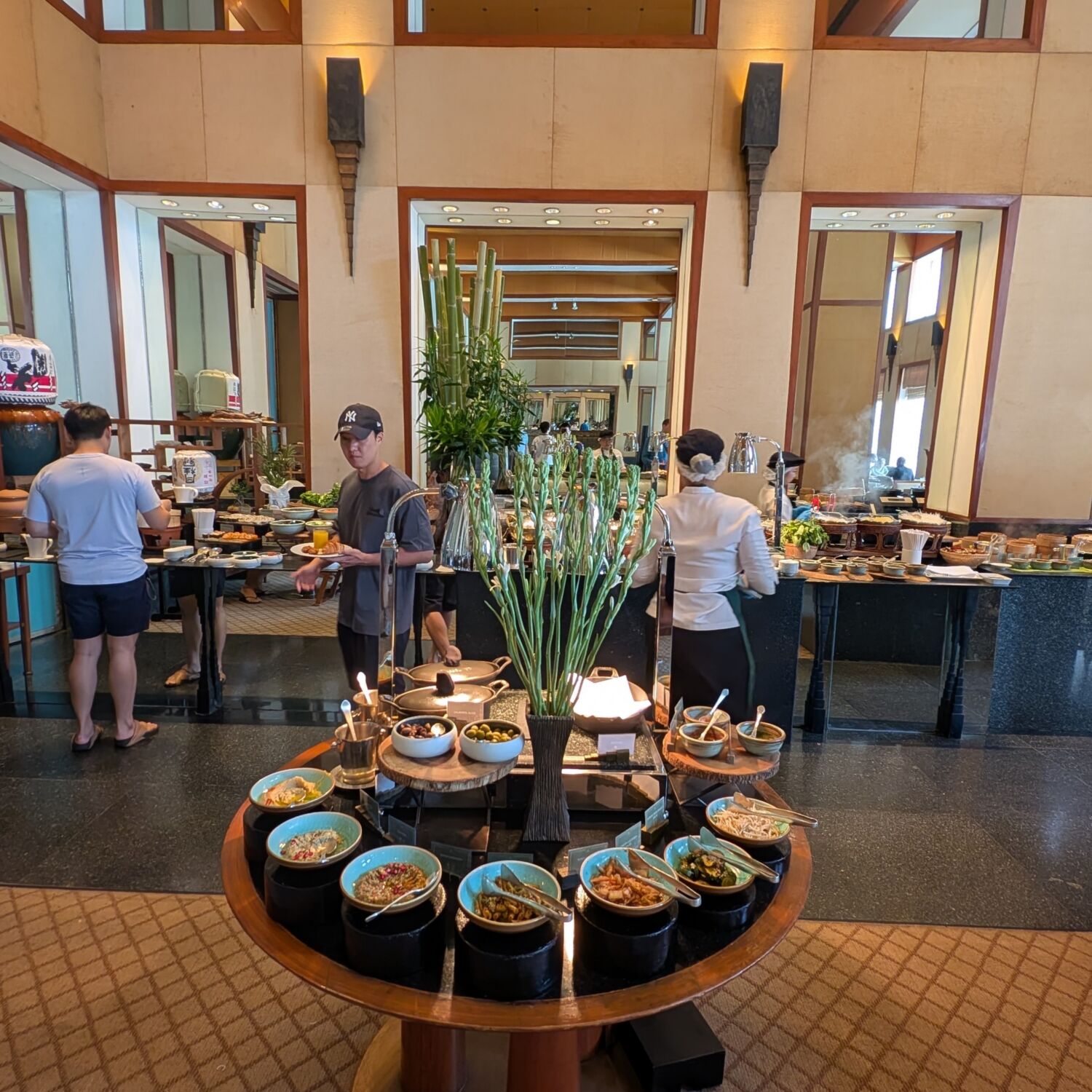 The Sukhothai Bangkok Main Wing Colonnade Breakfast