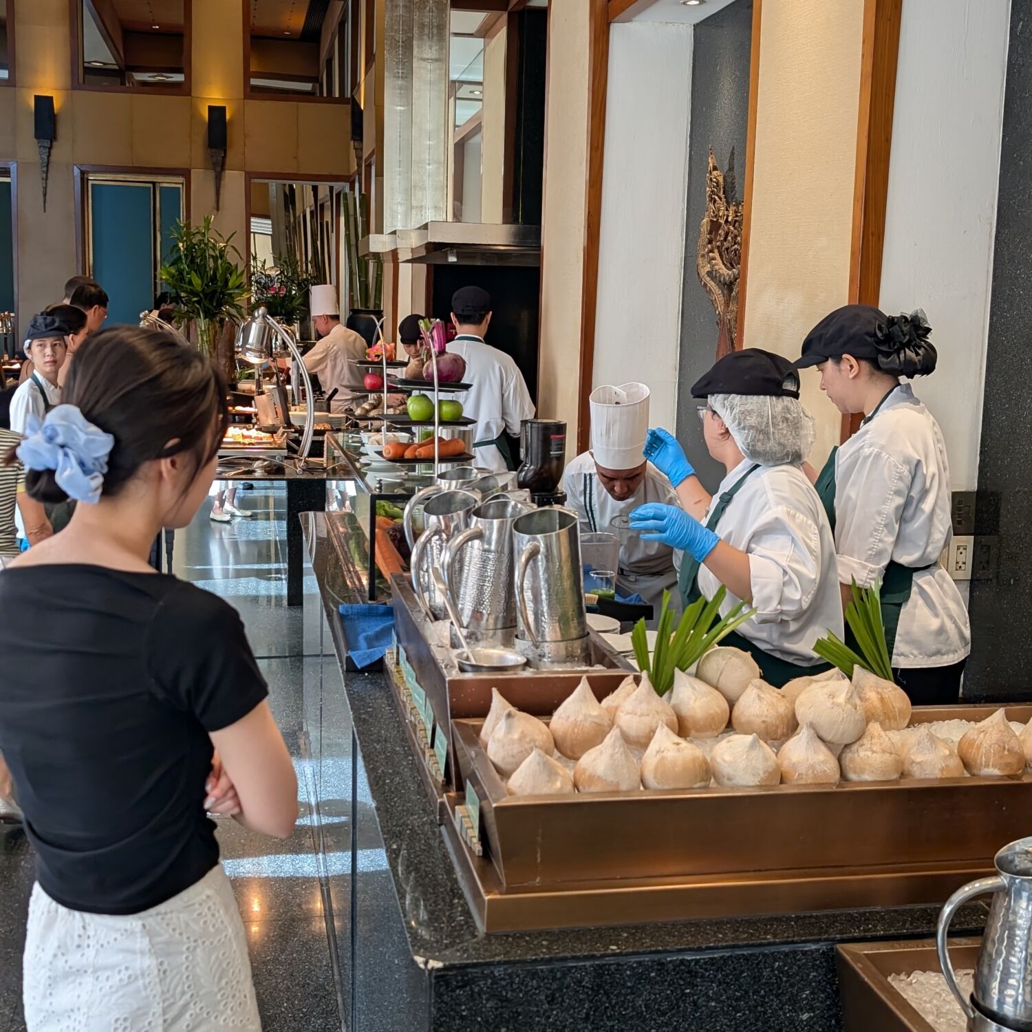 The Sukhothai Bangkok Main Wing Colonnade Breakfast