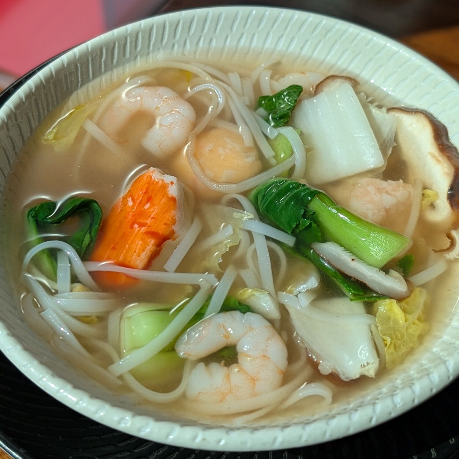 Fairmont Ambassador Seoul Spectrum Breakfast Rice Noodle Soup