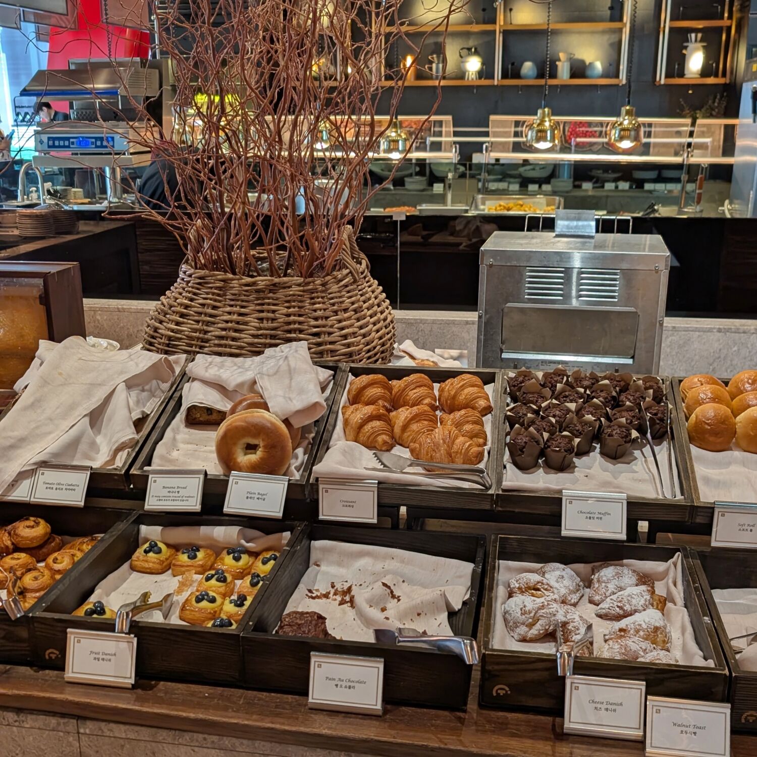 Fairmont Ambassador Seoul Spectrum Breakfast Assorted Pastries