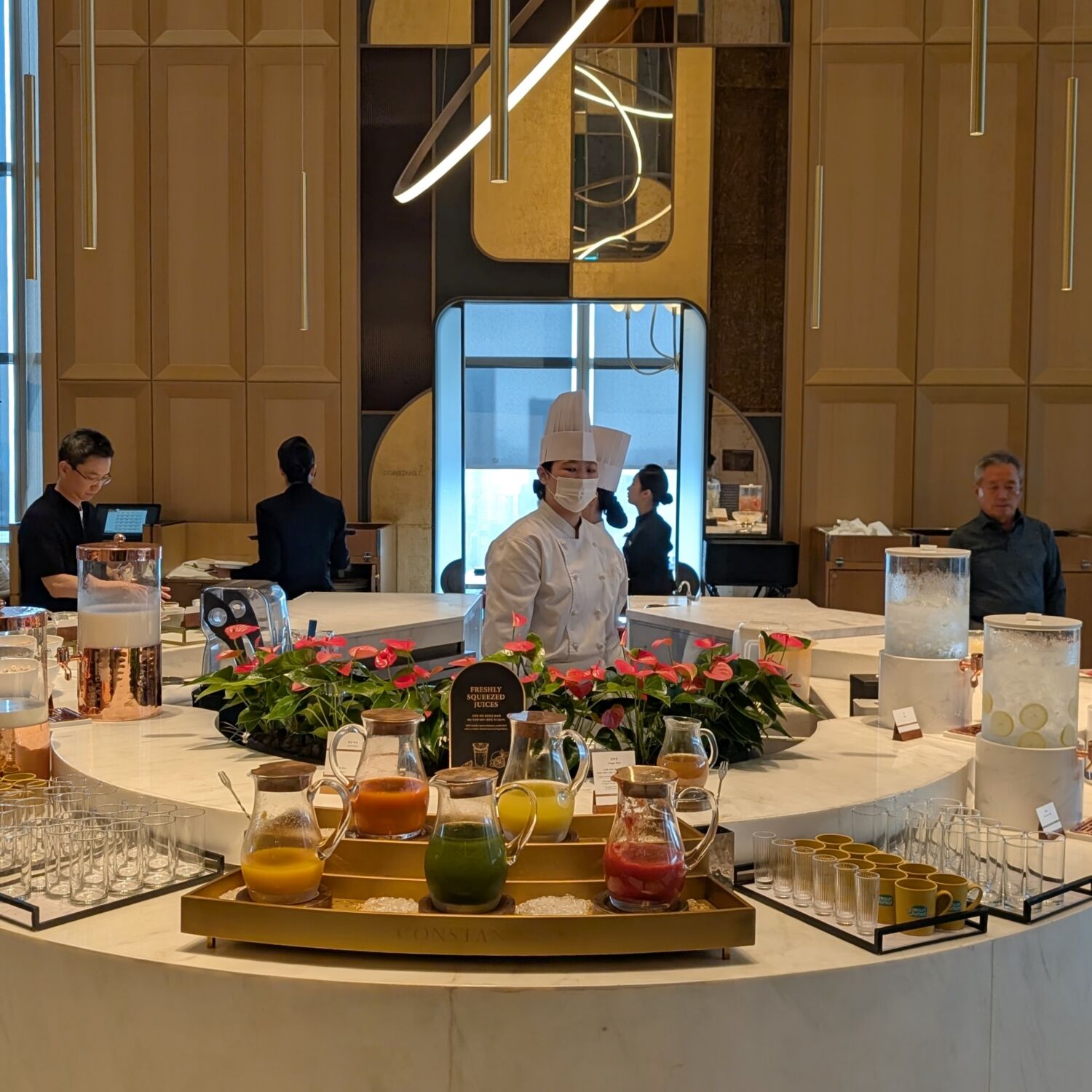 Josun Palace A Luxury Collection Hotel Seoul Gangnam Constans Breakfast Juice Bar