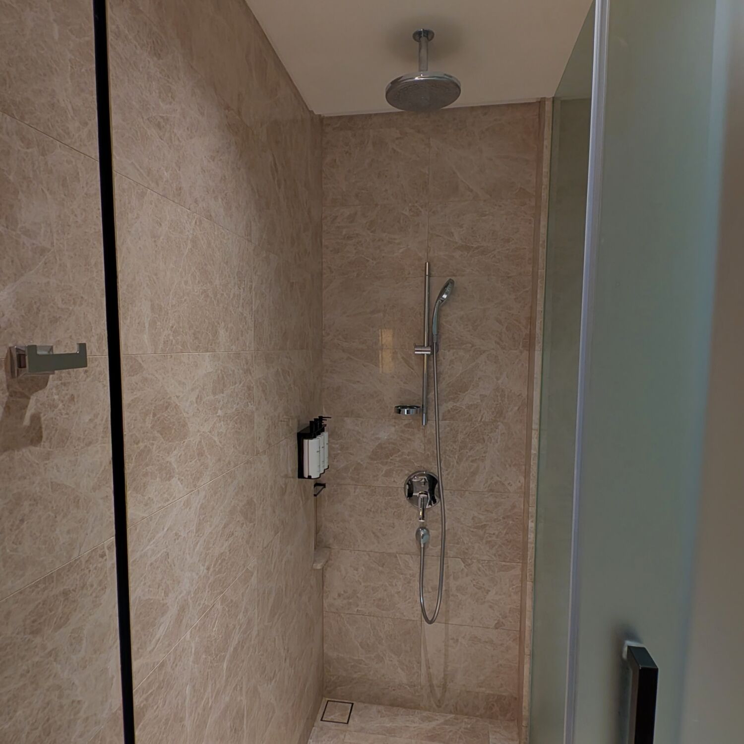 Sofitel Singapore City Centre Luxury Club Heritage Bathroom Shower Area