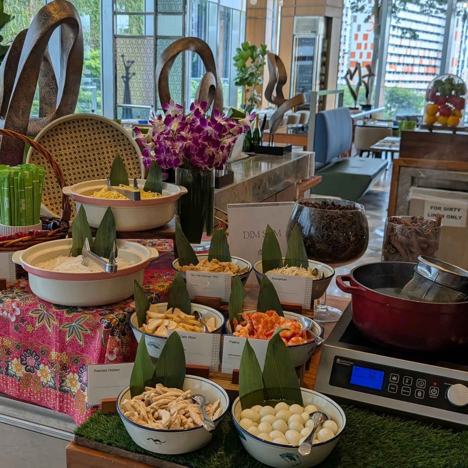 Sofitel Singapore City Centre Racines The Ultimate Racines Brunch Noodle Station Condiments
