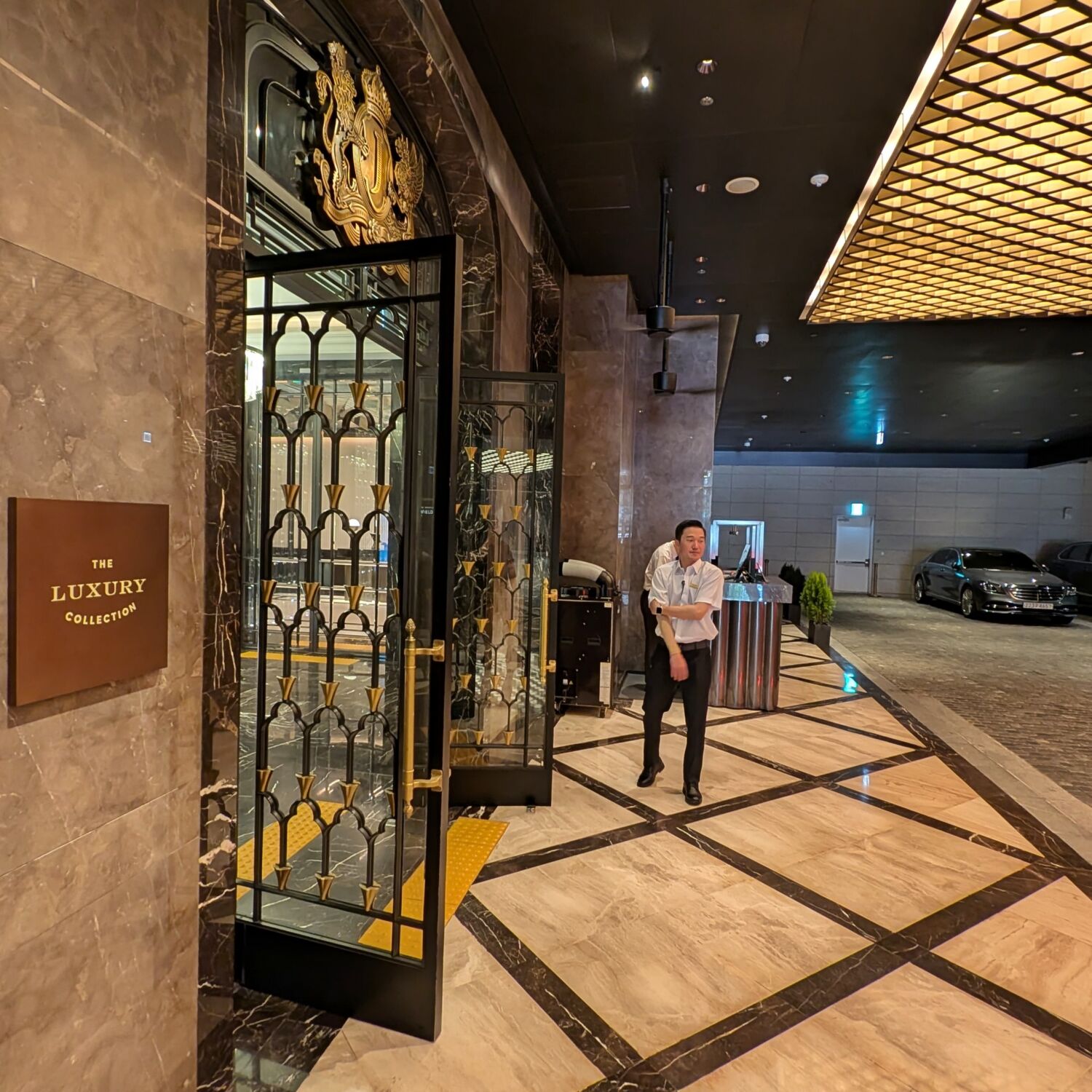 Josun Palace A Luxury Collection Hotel Seoul Gangnam Basement Arrival Entrance