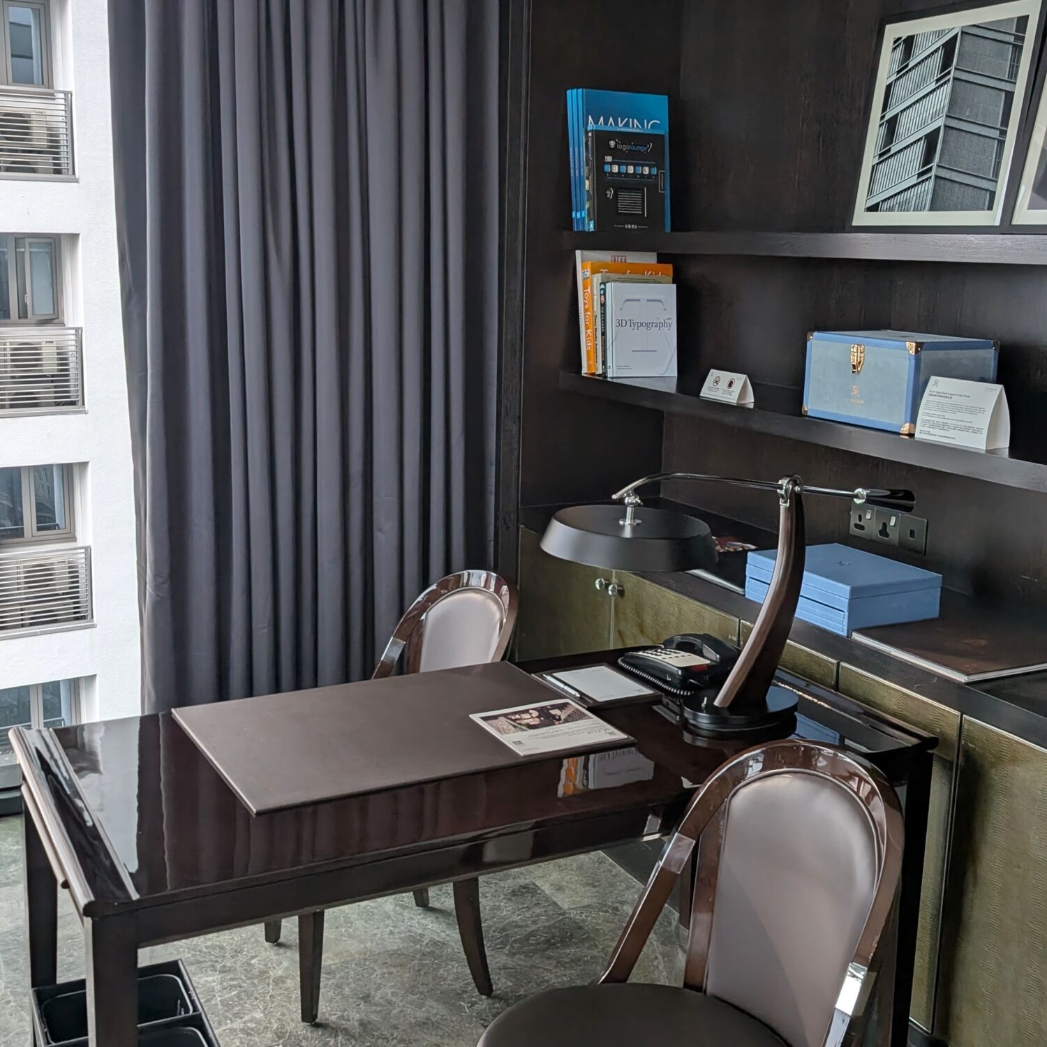 The St. Regis Kuala Lumpur Caroline Astor Suite Living Room Work Desk